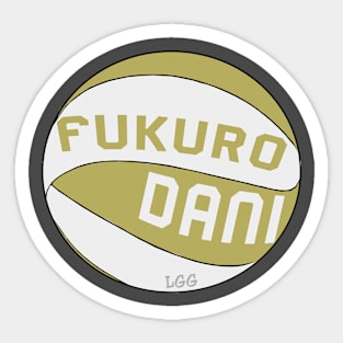 Fukurodani Volleyball Sticker